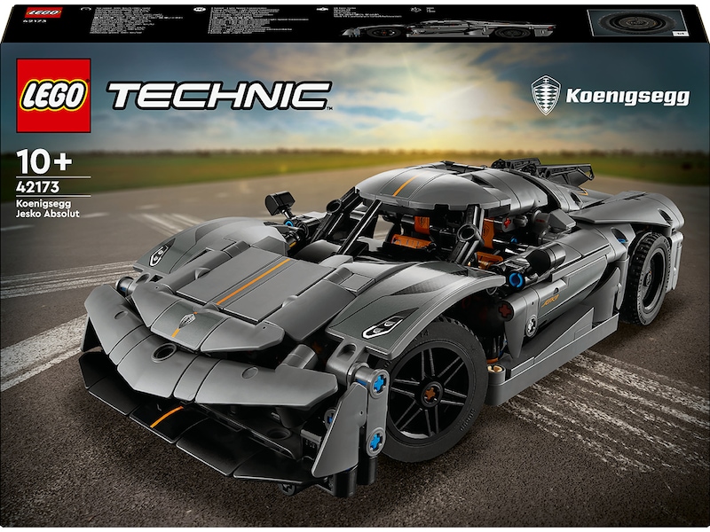 LEGO Technic Koenigsegg Jesko Absolut hyperbil 42173 (grå) LEGO