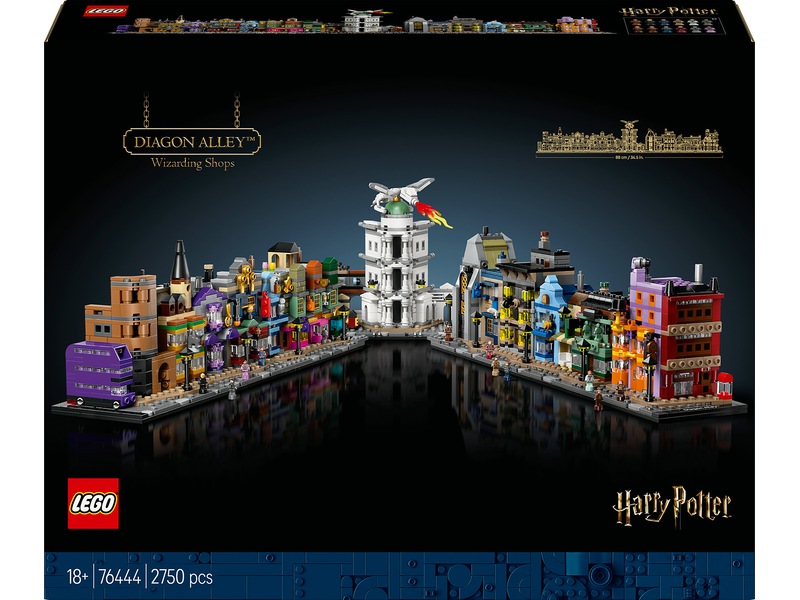 LEGO Harry Potter Diagonallmenningens trollmannsbutikker 76444 LEGO