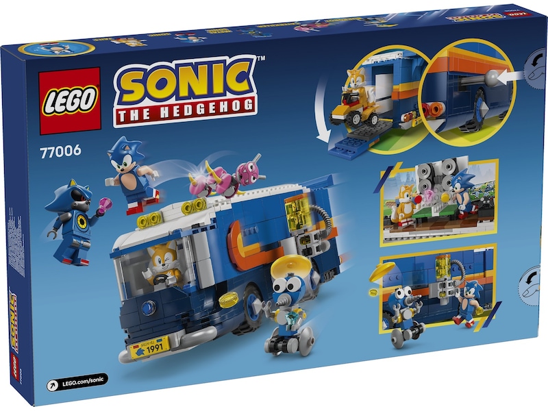 LEGO Sonic Team Sonics kommandotrailer 77006 LEGO