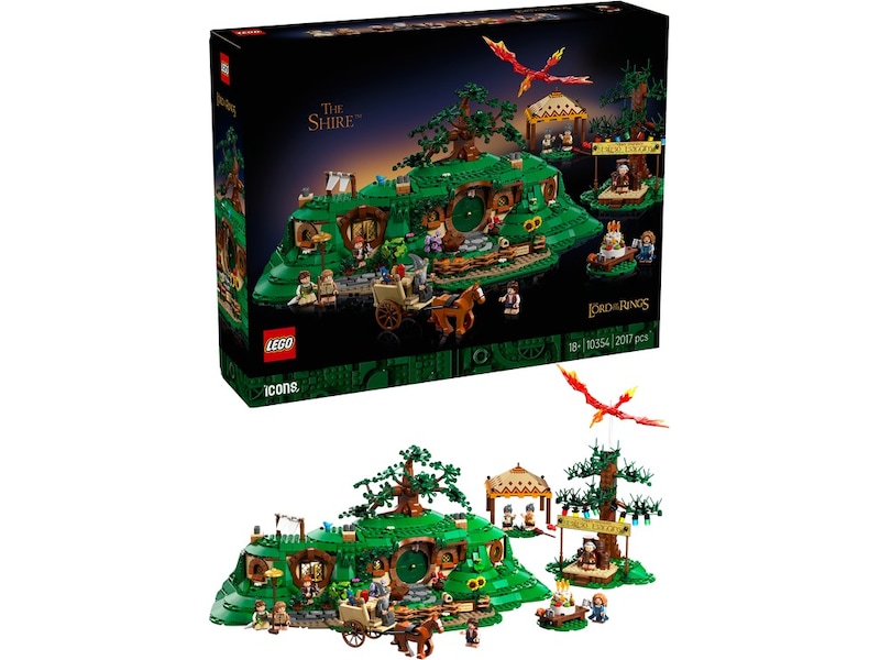 LEGO Icons Ringenes Herre: Hobsyssel 10354 LEGO