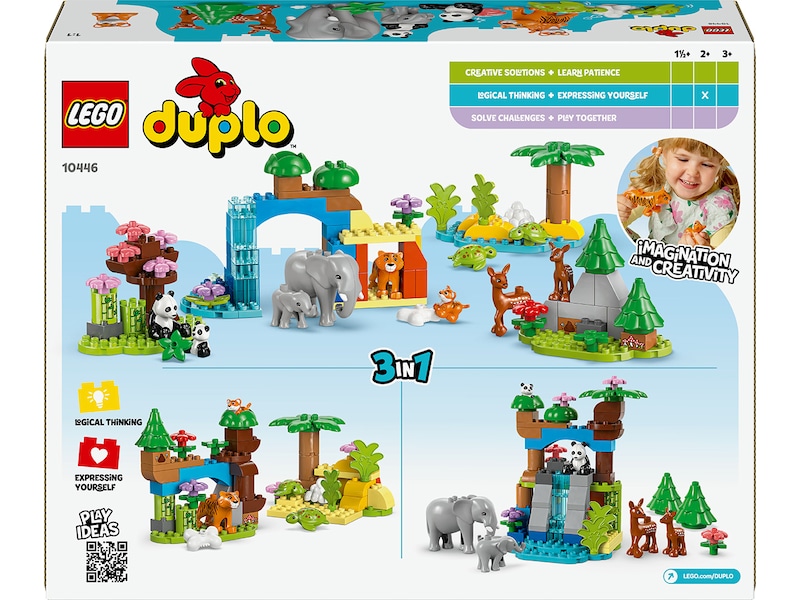 LEGO DUPLO Town 3-i-1 ville dyrefamilier 10446 LEGO