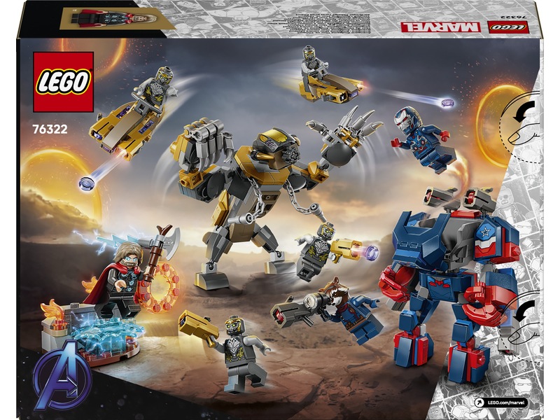 LEGO Super Heroes Avengers: Endgame – Thor mot chitauri 76322 LEGO