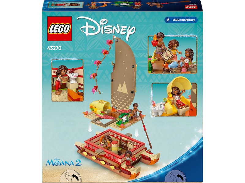 LEGO Disney Princess Vaianas eventyrkano 43270 LEGO
