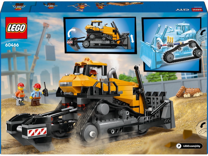 LEGO City bulldoser 60466 (gul) LEGO