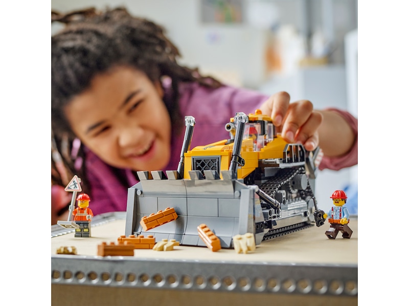 LEGO City bulldoser 60466 (gul) LEGO