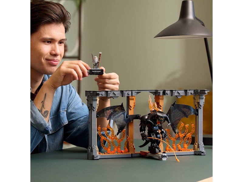 LEGO Icons Ringenes herre: bokstøtte med Balrog 10367 LEGO