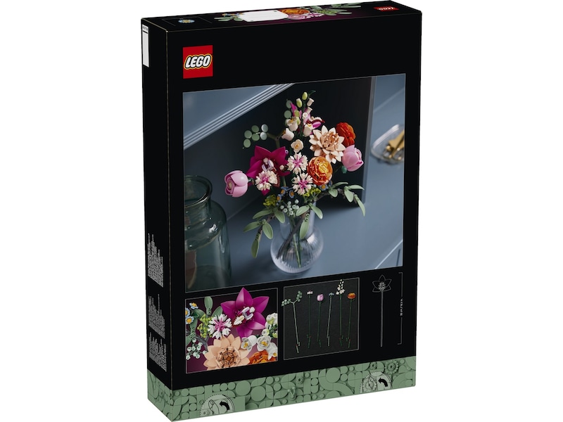 LEGO Botanicals 10342 vakker bukett med blomster (rosa) LEGO