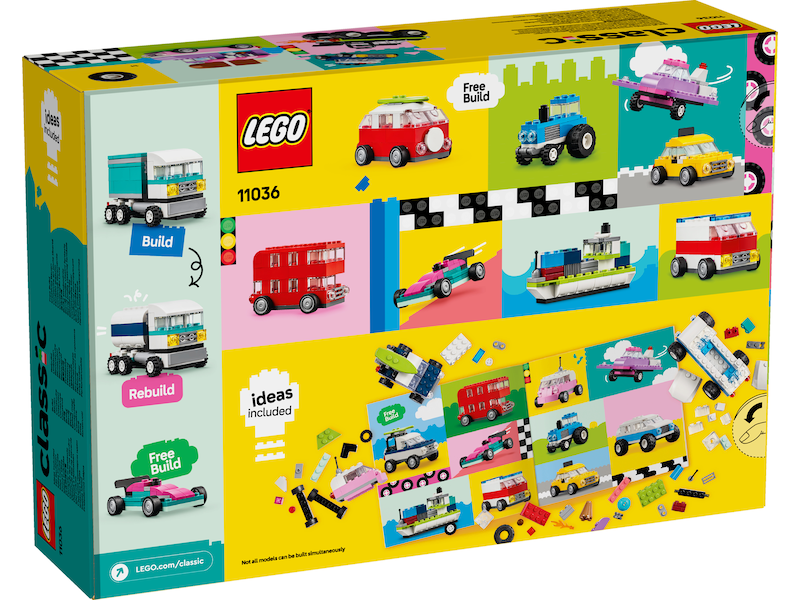 LEGO Classic kreative kjøretøy 11036 LEGO