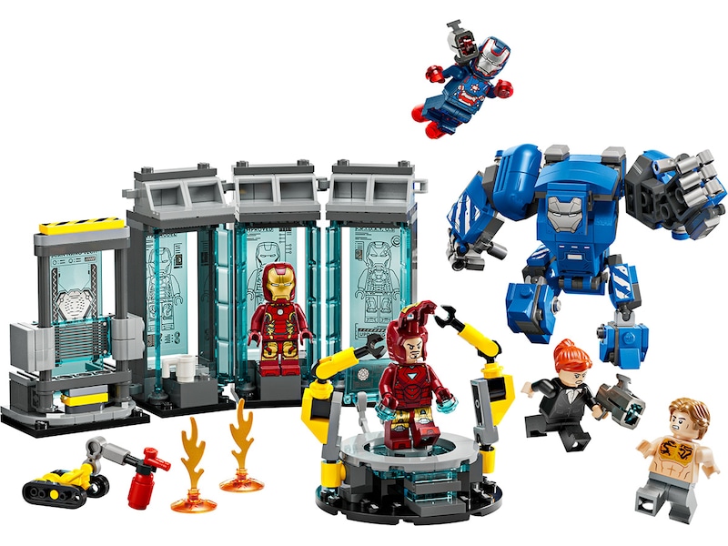 LEGO Super Heroes Marvel Iron Mans lab: rustningenes sal 76315 LEGO