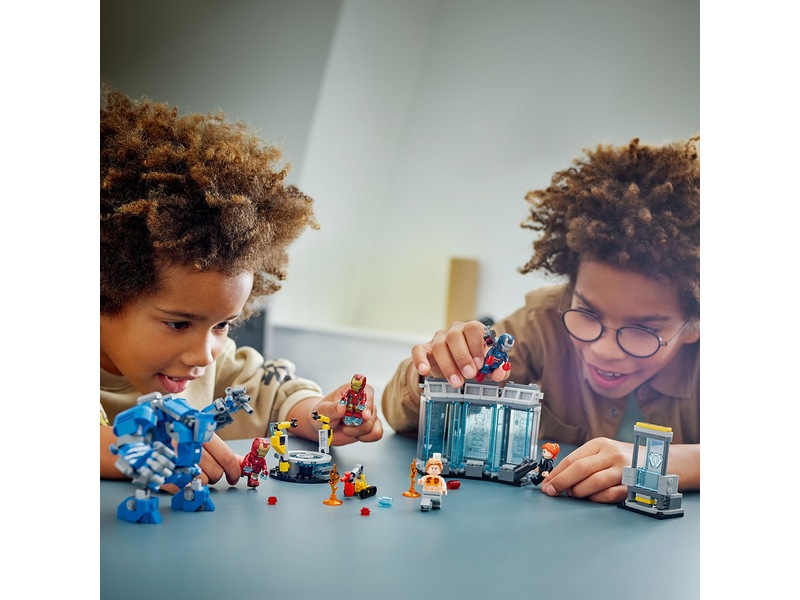 LEGO Super Heroes Marvel Iron Mans lab: rustningenes sal 76315 LEGO