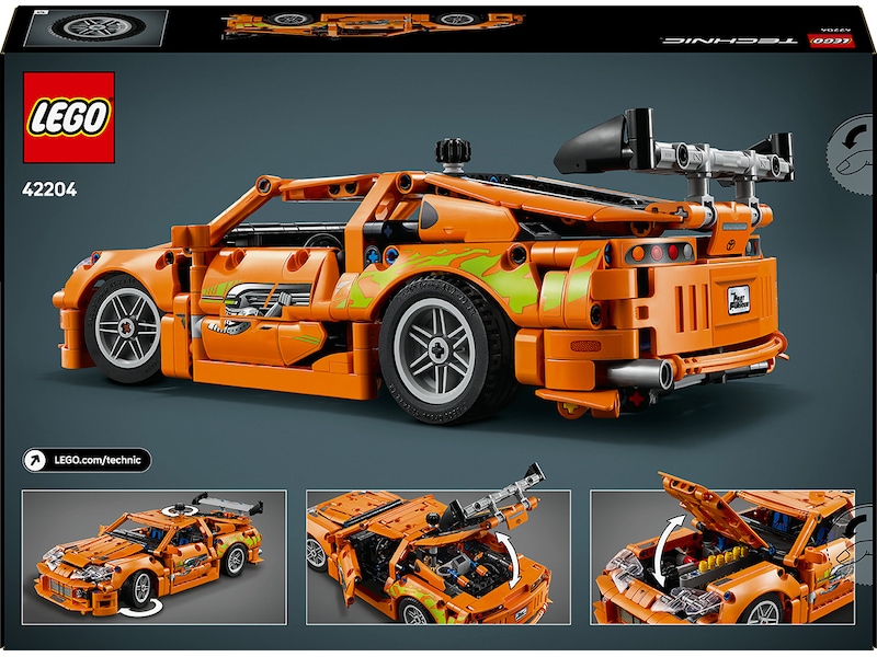LEGO Technic Fast and Furious Toyota Supra MK4 42204 LEGO