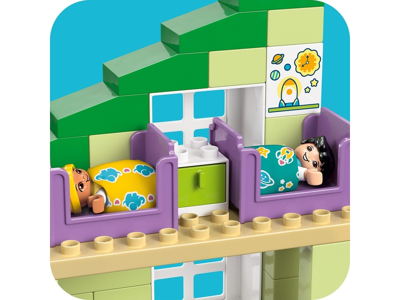 LEGO DUPLO Town 3-i-1 moderne familievilla med figurer 10470 LEGO