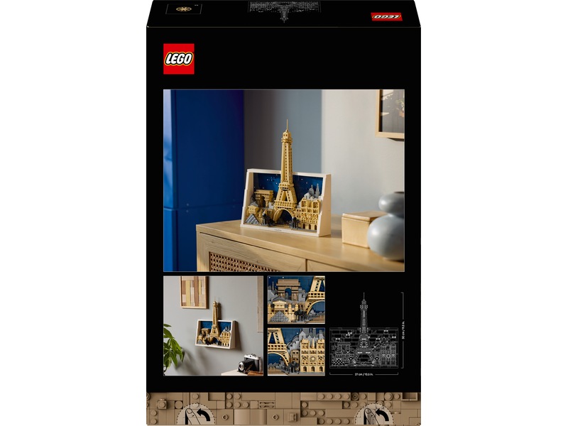 LEGO Architecture Paris – kjærlighetens by 21064 LEGO