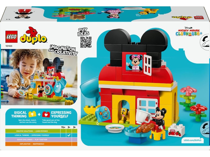 LEGO DUPLO Disney Mikke Mus' klubbhus med Minni og Pluto 10465 LEGO
