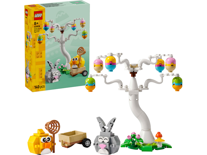 LEGO Iconic eggjakt med påskehare og kylling 40808 LEGO