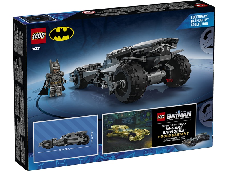 LEGO Super Heroes DC Batmobilen fra Batman v Superman 76331 LEGO