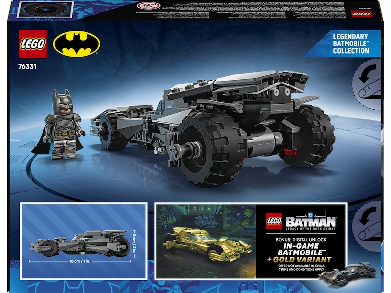 LEGO Super Heroes DC Batmobilen fra Batman v Superman 76331 LEGO