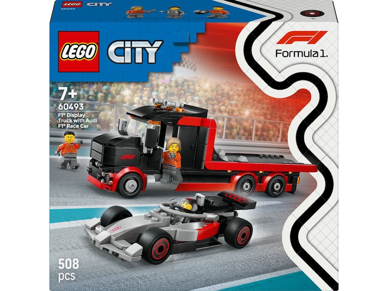 LEGO City F1 oppvisningsbil med Audi F1 racerbil 60493 LEGO