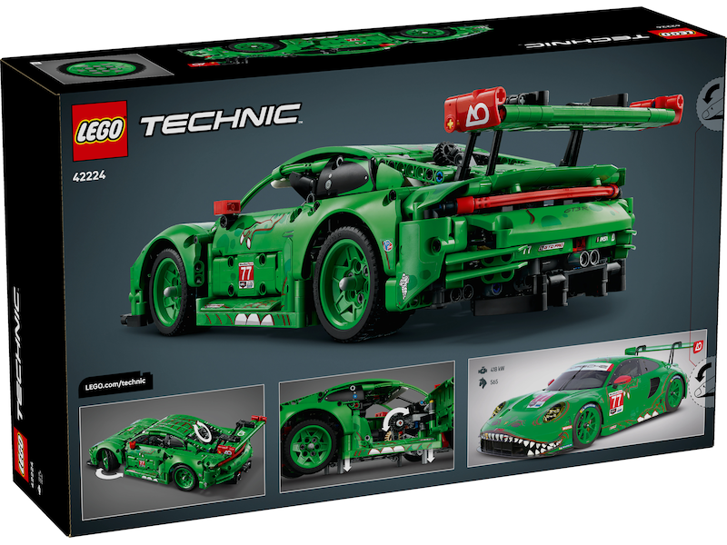 LEGO Technic Porsche 911 GT3 R REXY AO Racing racerbil 42224 LEGO