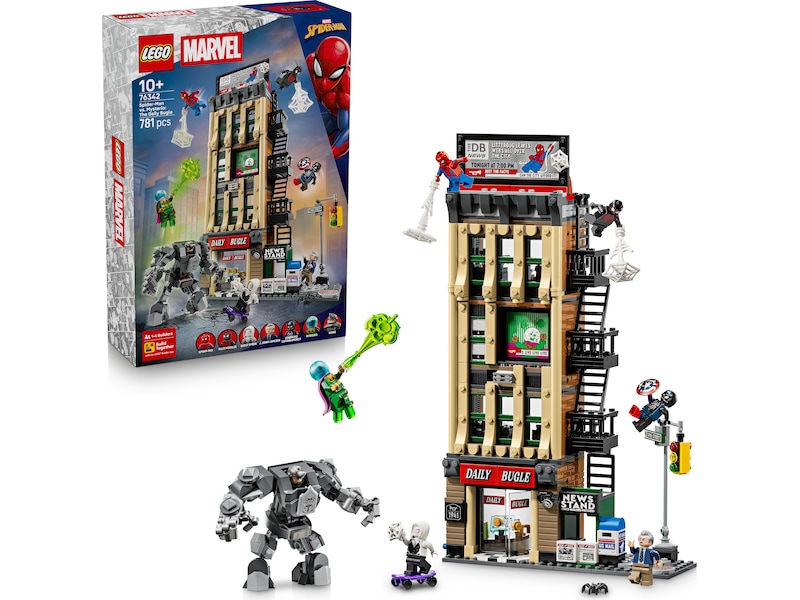LEGO Super Heroes Marvel Spider-Man mot Mysterio: Daily Bugle 76342 LEGO