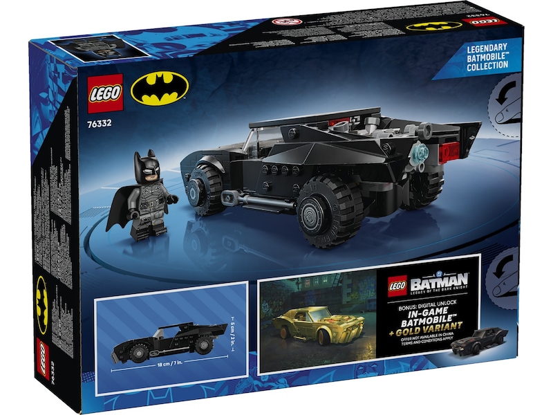 LEGO Super Heroes DC Batmans batmobil 76332 LEGO