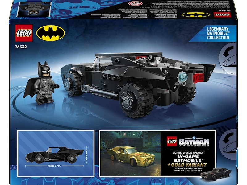 LEGO Super Heroes DC Batmans batmobil 76332 LEGO