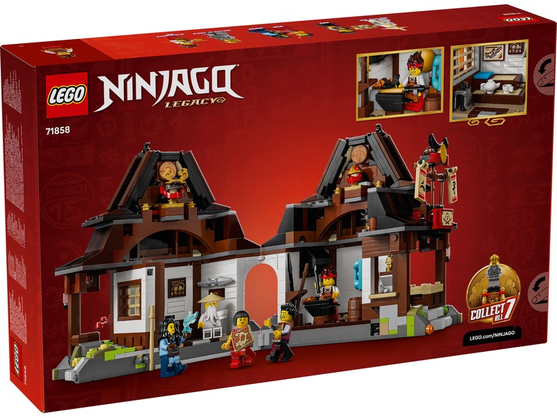 LEGO Ninjago 15-årsjubileum – de fire våpnenes smie 71858 LEGO