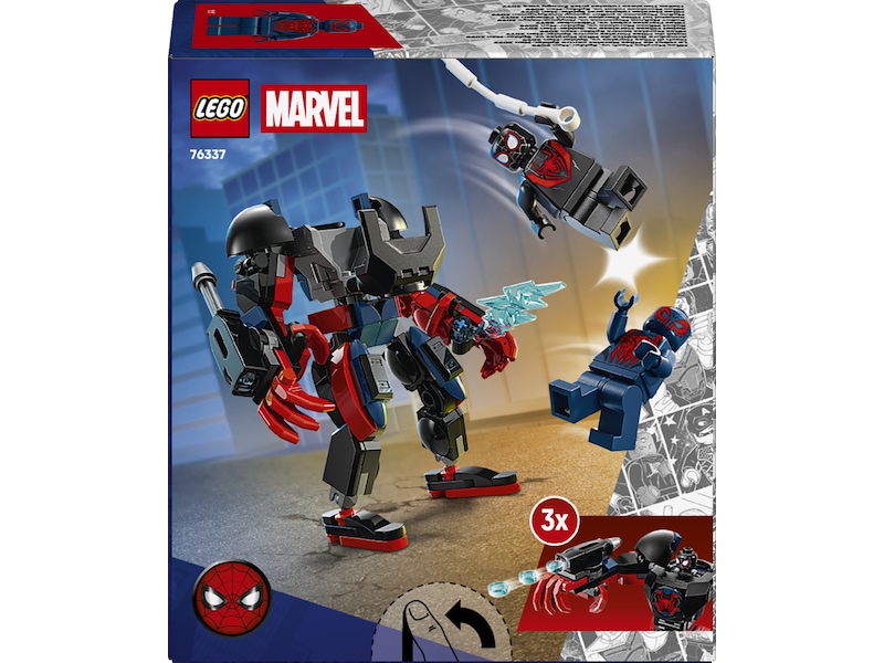 LEGO Super Heroes Marvel Miles Morales-robot mot Spider-Man 2099 76337 LEGO