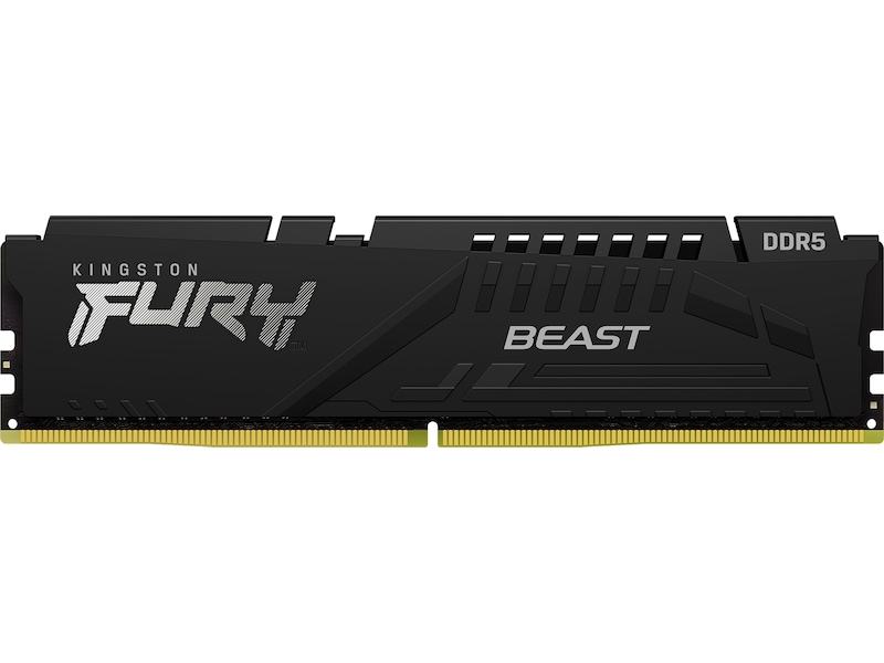 Kingston FURY Beast 6000MHz DDR5 16GB (sort) Minnebrikker