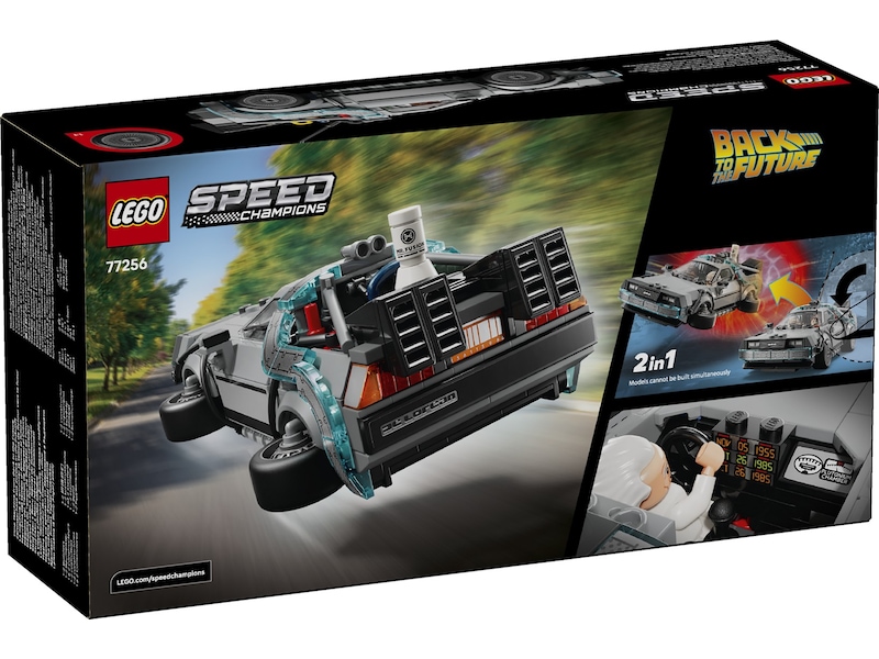 LEGO Speed Champions Tidsmaskinen fra Tilbake til fremtiden 77256 LEGO