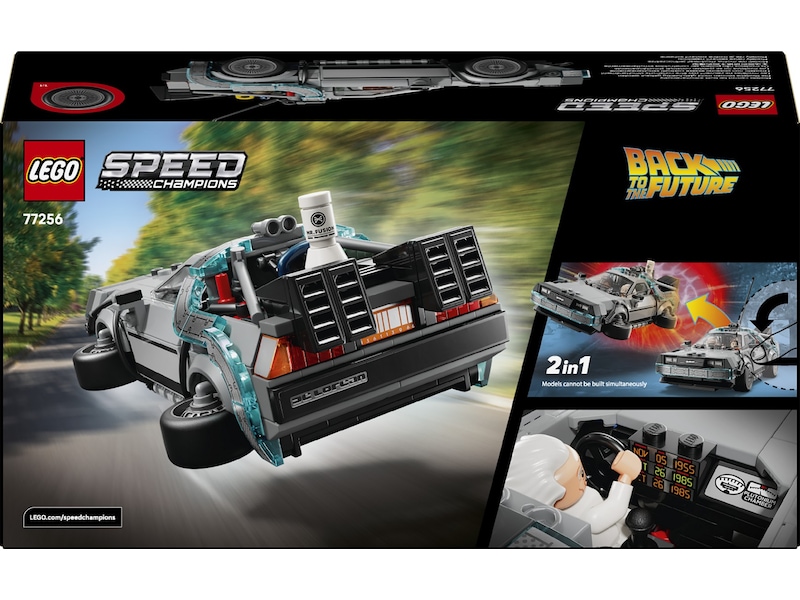 LEGO Speed Champions Tidsmaskinen fra Tilbake til fremtiden 77256 LEGO