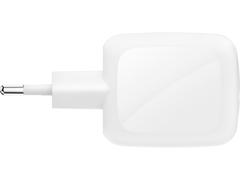 Belkin vegglader 67W dobbel USB-C PD GaN (hvit) Mobilladere
