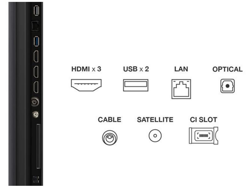 TCL 65" C69KS 4K QD-Mini LED Google TV 60 - 69 tommer TV