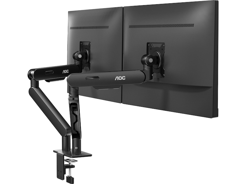 AOC AM420B dobbel monitorarm for skjerm 17-34" (sort) Skjermstativ og skjermfeste