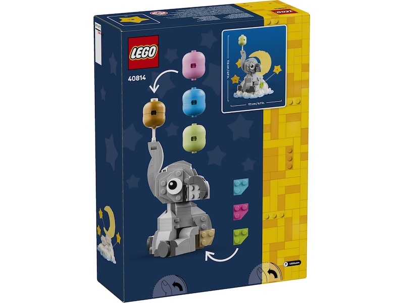 LEGO Iconic Babyelefant på en sky 40814 LEGO