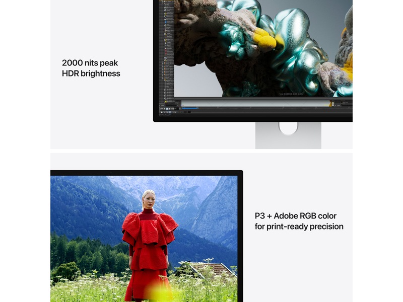 Apple Studio Display XDR (2026) Nano-Texture Glass - VESA-feste (uten stativ) Skjermer