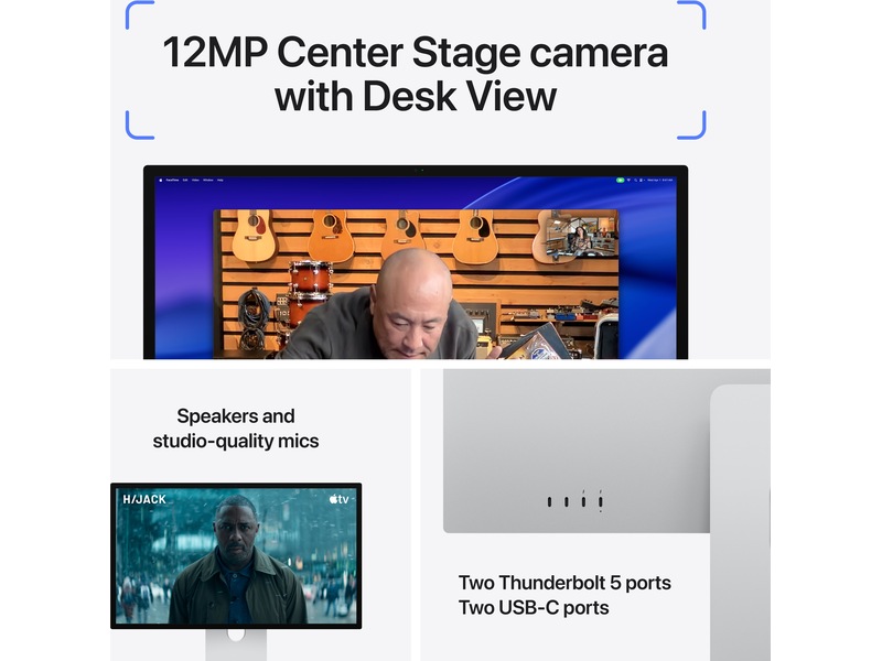 Apple Studio Display XDR (2026) Nano-Texture Glass - VESA-feste (uten stativ) Skjermer