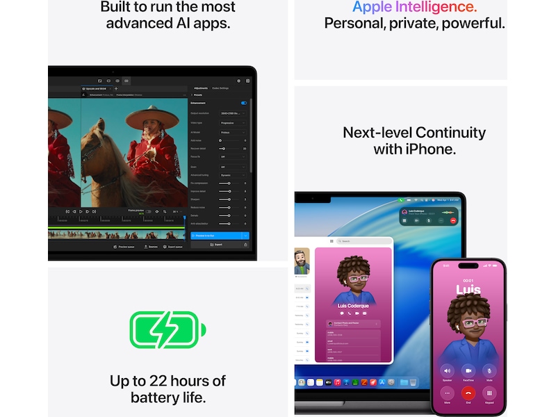 MacBook Pro 14 M5 Pro (2026) 1TB (stellarsvart) PC - Bærbar / laptop