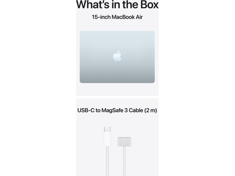 MacBook Air 15" M5 (2026) 1TB (himmelblå) PC - Bærbar / laptop