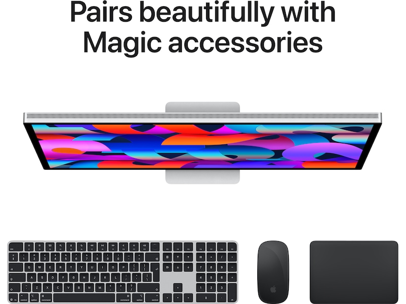 Apple Studio Display (2026) Standard glass - stativ med vinkeljustering Skjermer