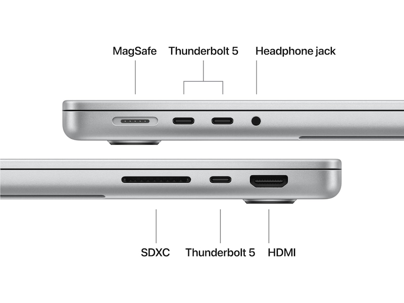 MacBook Pro 14 M5 Pro (2026) 2TB (sølv) PC - Bærbar / laptop