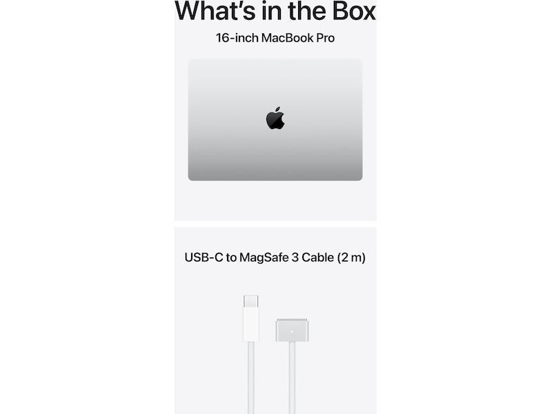 MacBook Pro 16 M5 Pro (2026) 1TB (sølv) PC - Bærbar / laptop