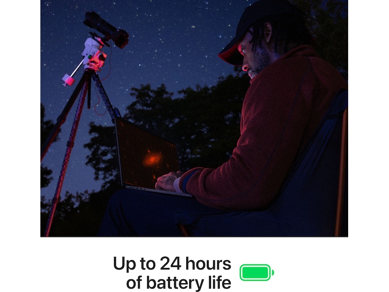 MacBook Pro 16 M5 Pro (2026) 1TB (stellarsvart) PC - Bærbar / laptop