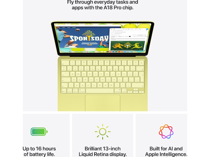 MacBook Neo 13" A18 Pro (2026) 256GB (indigo) PC - Bærbar / laptop