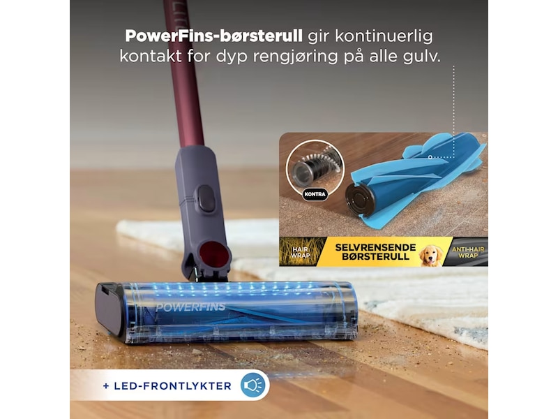 Shark PowerLite BU1621EU trådløs støvsuger Trådløse støvsugere