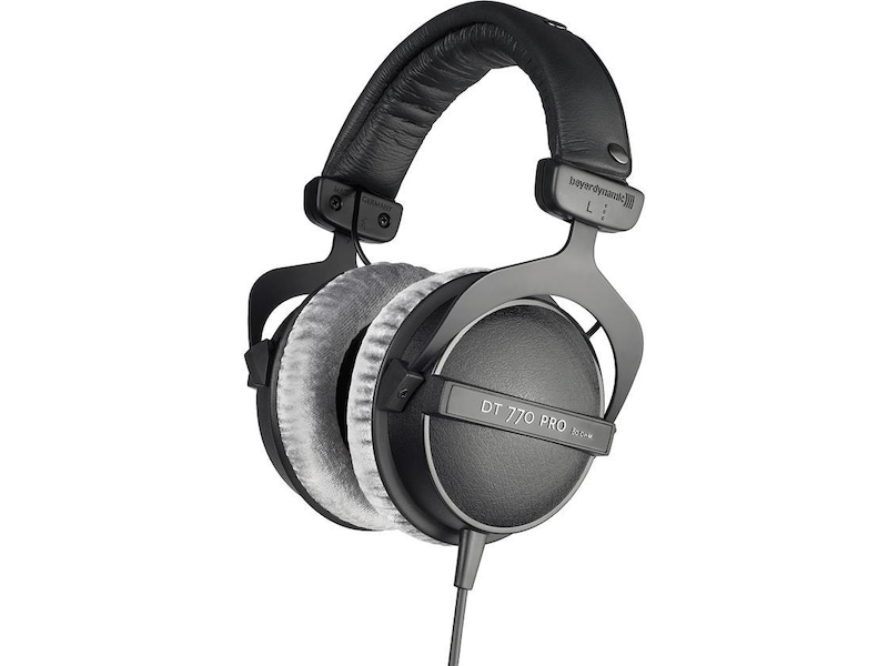 Beyerdynamic DT770 Pro 80 hodetelefoner med ledning, Over-Ear (sort) Hodetelefoner