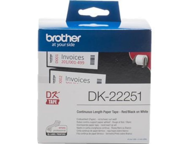 Brother DK22251 taperull løpende lengde Label-produkter