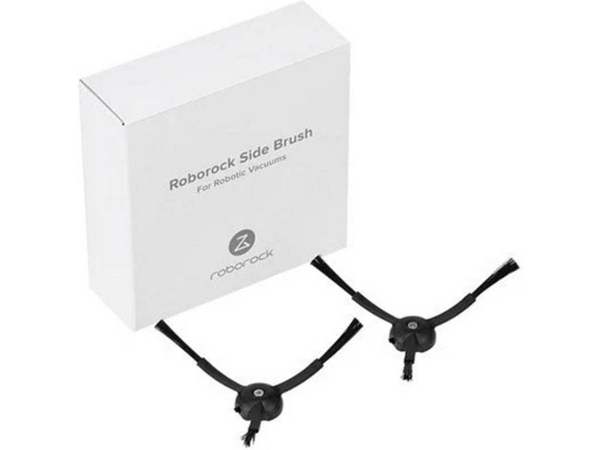 Roborock sidebørste 3-armet svart 2 stk Tilbehør til støvsugere & rengjøring