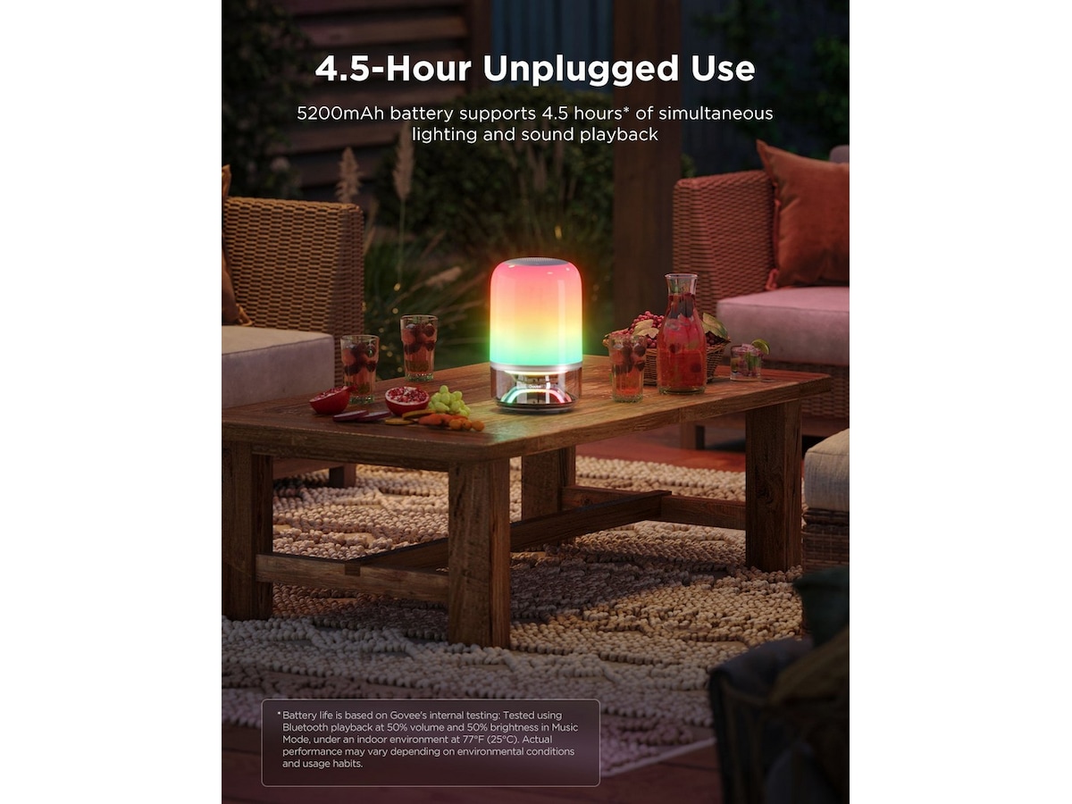 Govee Bordlampe 2 Pro x Sound by JBL Bordlampe