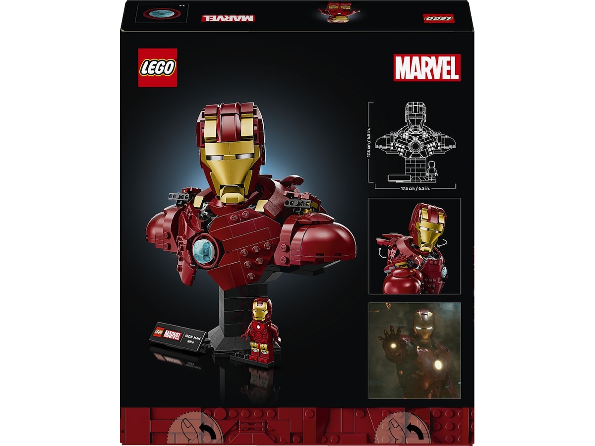 LEGO Super Heroes byste av Iron Man MK4 76327 LEGO